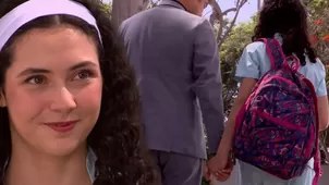 Lucero se emocionó al caminar de la mano con Cristóbal