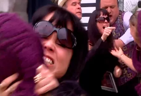 Macarena agarró a golpes a Cayetana por Joel. | Fuente: América Televisión