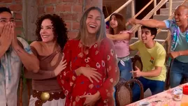 Macarena ya va dar a luz | Composición: Katherine Lozano | Fuente: América Televisión