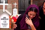 Macarena lloró desconsoladamente durante "funeral" de Joel