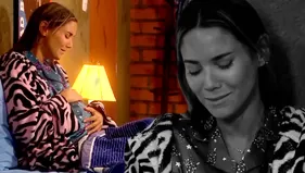 Macarena quedó destrozada y lloró al hablarle al hijo de Joel