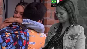 Macarena rompió en llanto al despedir a Joel por su gira