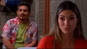 Macarena fastidiada por Joel | Composición: Katherine Lozano | Fuente: América Televisión