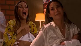 Macarena sufrió así en su primera noche como mamá