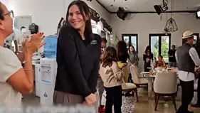 Marcela de AFHS y la sorpresa del elenco por su cumpleaños