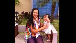 	<p>Mayra Couto se tomó tierna foto con Flavia, la hija de Erick Elera</p>