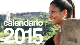 Mayra Couto presentó su calendario 2015 en encuentro con sus fans