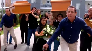 Miguel Ignacio rindió homenaje a Joel en su cortejo fúnebre