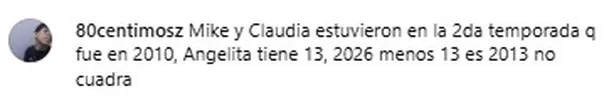 ¿Mike es papá de Angelita?