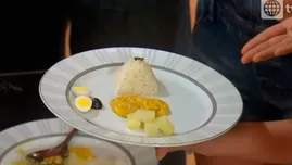 	<p>Mira cómo se debe servir un plato de ají de gallina</p>