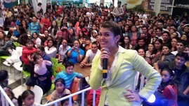 	<p>Nataniel S&aacute;nchez adelant&oacute; la Navidad con sus fans en Cajamarca.</p>