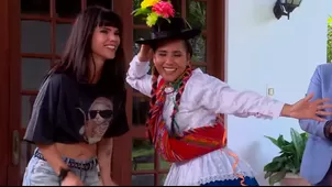 Olinda enseñó a Cayetana a bailar huayno y Gonzáles reaccionaron
