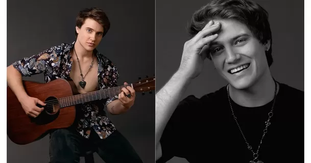 Mathias Spitzer como cantante y actor.