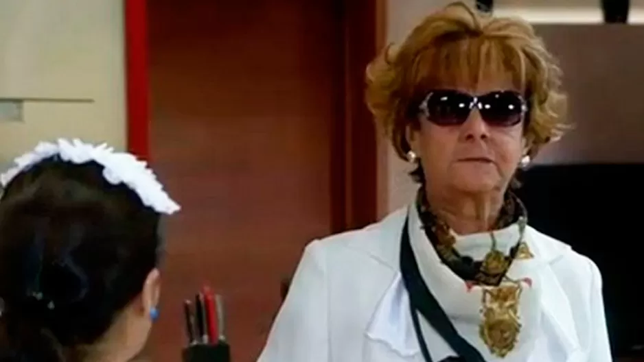 Peter se disfrazó de Francesca para cuidarla de la prensa