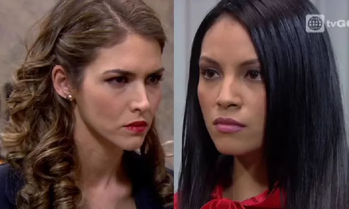 Rubí quedó en shock al ver a su hermana en la constructora