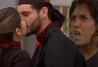 Salvador robó apasionado beso a Alessia