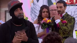 El Taita dio su bendición a Juana y Juan Pablo | Fuente: AFHS