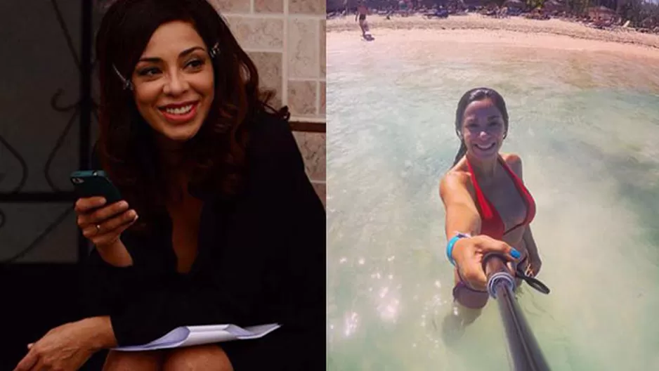 Tatiana Astengo disfruta de sus vacaciones ideales en playa de ensueño.