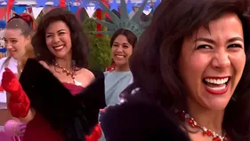 Teresita impactó con su baile antes de irse a Estados Unidos