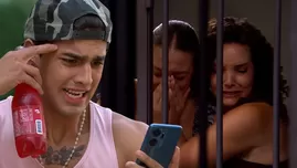 Valentino entró en pánico al saber que Maripaz está arrestada.