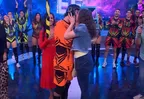 Valentino y Maripaz se reconciliaron con tierno beso en TV