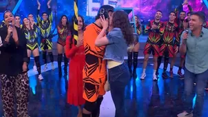 Valentino y Maripaz se reconciliaron con tierno beso en TV