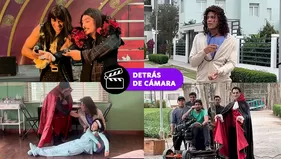 El Vampiro Enamorado: así fue el divertido detrás de cámaras