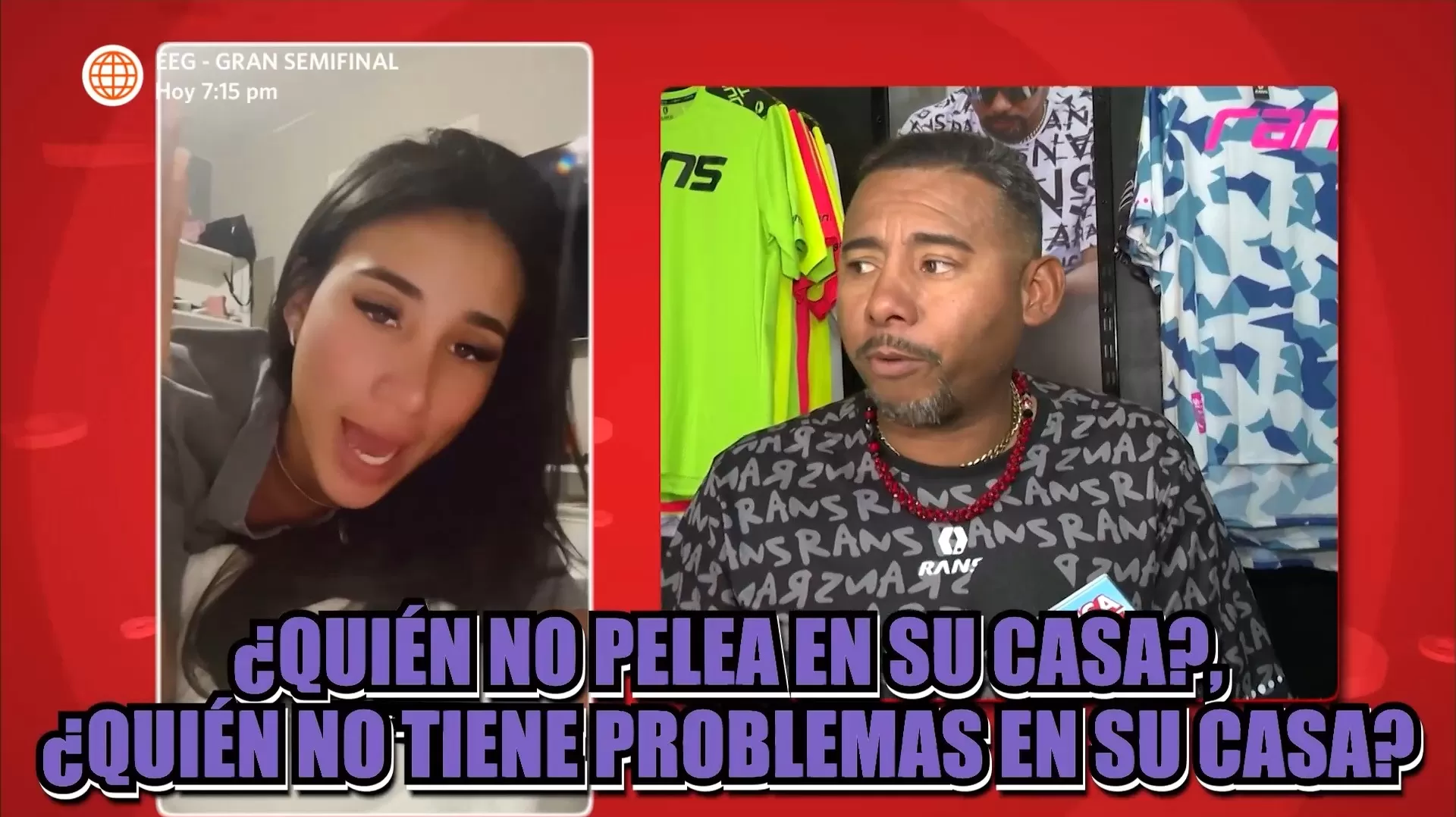 Abel Lobatón justificando las peleas de su hija y su ex