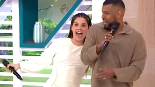 Andrea San Martín protagonizó incidente en vivo