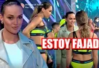 ¿Angie Arizaga sí está embarazada? La modelo reapareció fajada y así ocultó su barriga