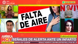 	<p>Aprenda a identificar se&ntilde;ales de alerta ante un infarto</p>