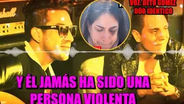 Beto Gómez de Dúo Idéntico respaldó a cantante tras denuncia de agresión.