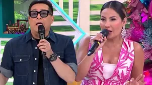 Carloncho criticó canción de Pamela López frente a ella