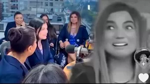 Chicas de Corazón Serrano incómodas por pregunta en Ecuador