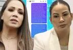 Melissa Klug muestra nuevos chats con Pamela López sobre Cueva