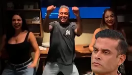 Christian Cueva imitó baile de Christian Domínguez. | Composición: América Hoy