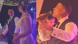 Domínguez cantó tema a Karla que le dedicó a sus ex. | Fuente: América Hoy