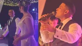 Christian Domínguez cantó tema a Karla que le dedicó a sus ex