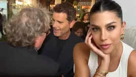 Christian Meier se reencontró con papá de Alondra García Miró