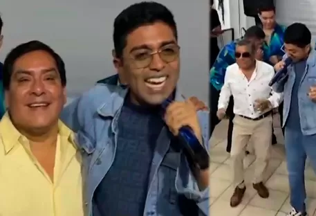 Christian Yaipén sorprende al cantar con Hermanos Yaipén en reencuentro familiar. | Fuente: América Televisión