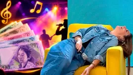 ¿Cuánto gana un cantante de cumbia en Perú? Rebeca Escribens se 'desmayó'. | Fuente: América Televisión