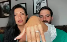 Diana Sánchez mostró anillo de compromiso: "Es un diamante que perteneció a la abuela de Dan" - Noticias de nesty