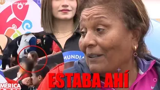 Doña Peta tras no ir junto a Ana Paula Consorte al estadio: "Ni cuenta me di" | Composición: Karina Guimaray