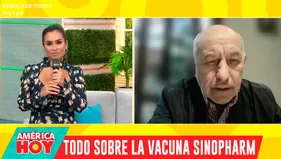 Dr. Juan Villena: "Sinopharm ha demostrado que es superior a Aztrazeneca y Johnson & Johnson en lo que se refiere a eficacia"