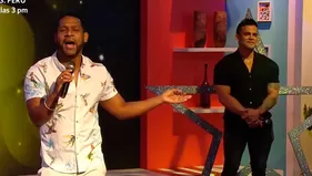 Edson Dávila acepta reto de Christian Domínguez y sorprende al cantar "Almohada" en vivo