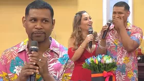 Edson Dávila se emocionó con romántico detalle en vivo por San Valentín