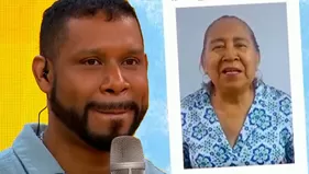Edson Dávila se quebró ante cámaras al hablar de su mamá