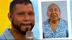 Edson Dávila se quebró ante cámaras al hablar de su mamá