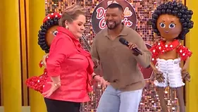 Edson Dávila y Rosario Sasieta sorprendieron al bailar en vivo