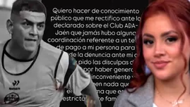 Esposa de Eduardo Rabanal se rectifica y negó denuncia a club deportivo. | Composición: Karina Guimaray